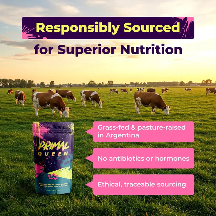 Primal Queen Grass Fed Beef Organ Supplement