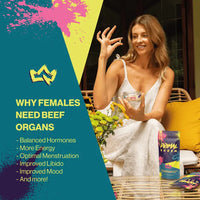 Primal Queen Grass Fed Beef Organ Supplement