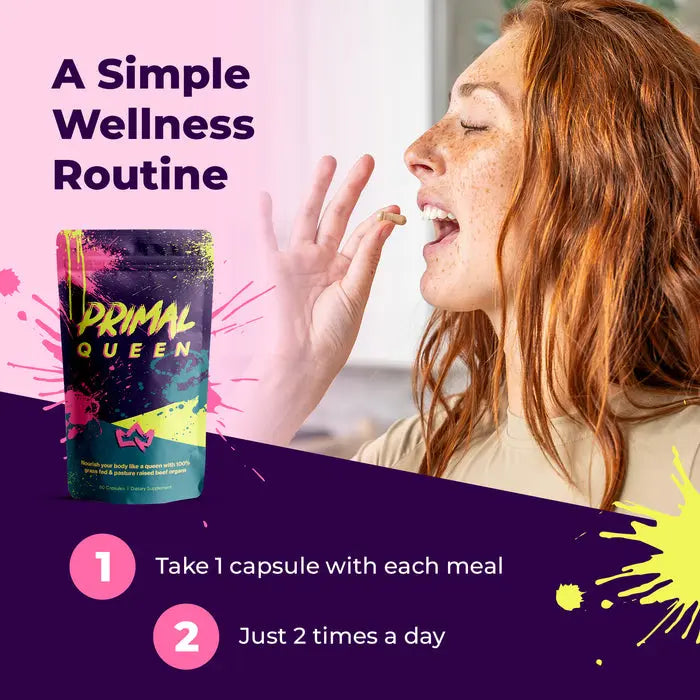 Primal Queen Grass Fed Beef Organ Supplement
