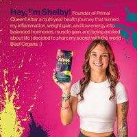 Primal Queen Grass Fed Beef Organ Supplement