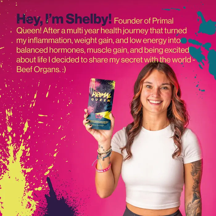 Primal Queen Grass Fed Beef Organ Supplement
